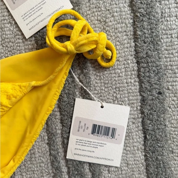 Mara Hoffman Yellow Bikini Set - Picture 6 of 6